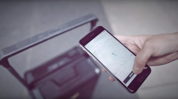 Trunkster Smart Luggage With Roll Top Door