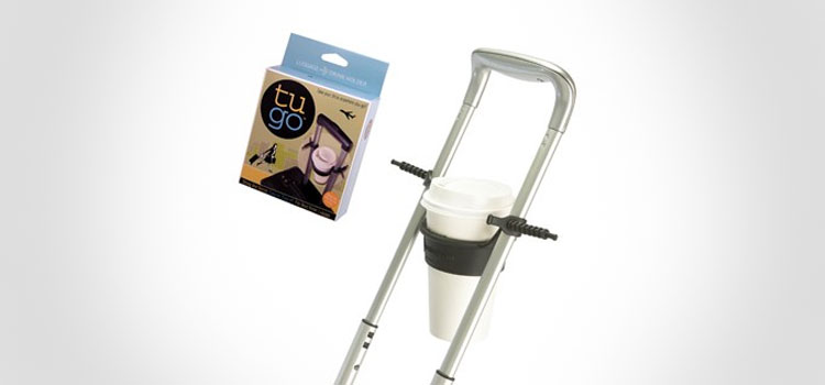 Tugo Is Drink Holder For Your Luggage