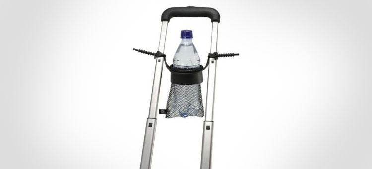 Tugo Is Drink Holder For Your Luggage
