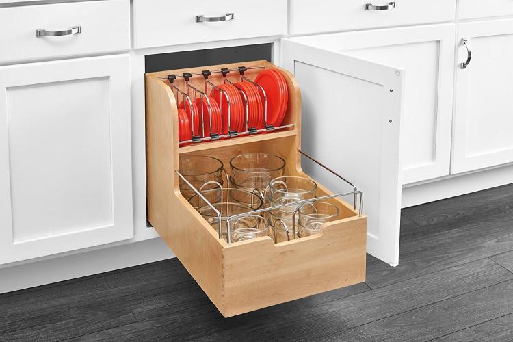 Rev-a-Shelf 4FSCO - Tupperware organizing Slide-out cabinet drawer