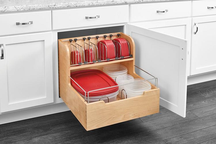 Rev-a-Shelf 4FSCO - Tupperware organizing Slide-out cabinet drawer