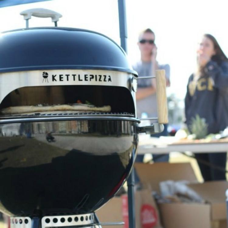 Kettle Pizza Grill - Weber Grill Pizza Grill Attachment