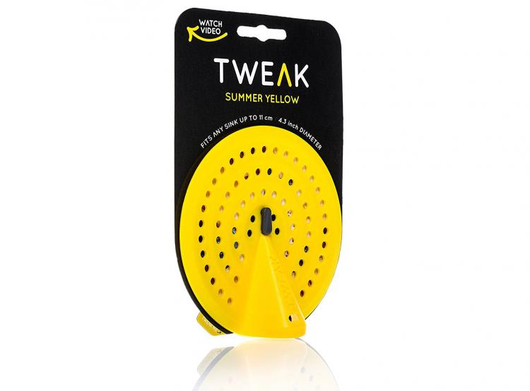 Tweak Drain Strainer - Clean Sink Drains without touching wet food
