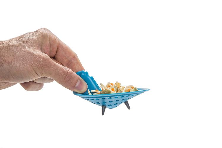 Tweak Drain Strainer - Clean Sink Drains without touching wet food