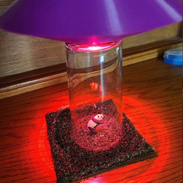 UFO Lamp Alien Abduction Desk Lamp