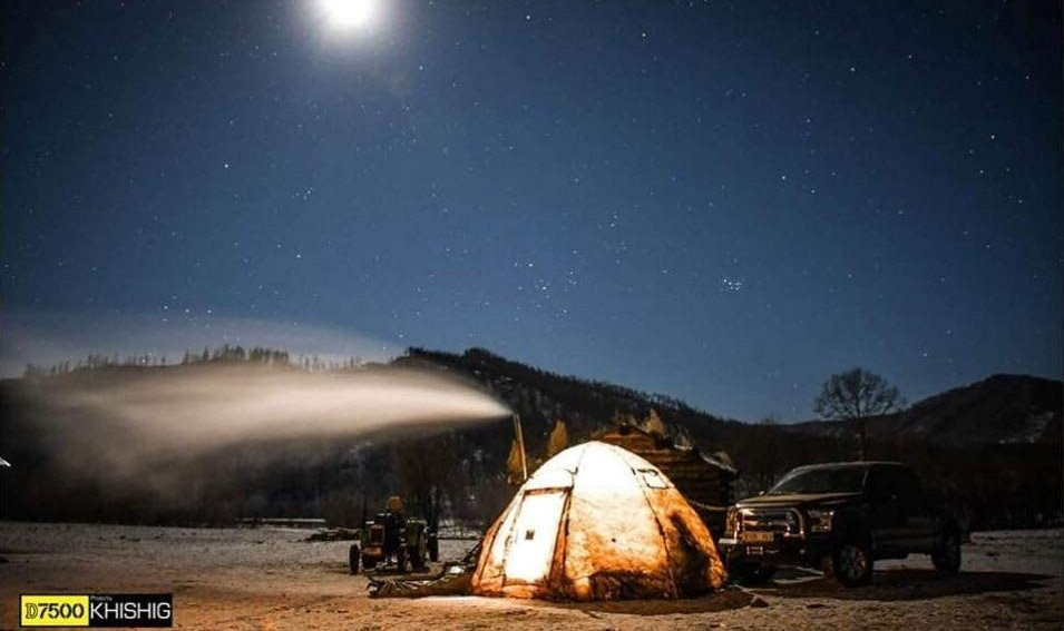 Ultimate Cold-Weather Camping Tent Has a Built-in Wood Stove - Russian-Bear Hot Tent Arctic camping tent