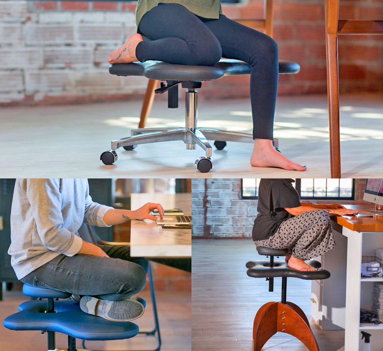This Office Chair That Lets You Sit Cross-Legged, Or in Any Position