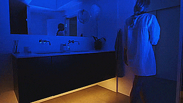 MyLight.Me Under The Bed Motion Sensor Night-Light - under bed light turns on when it senses motion