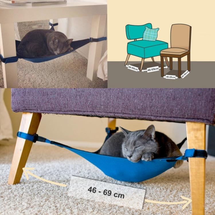 Under Chair Cat Hammock