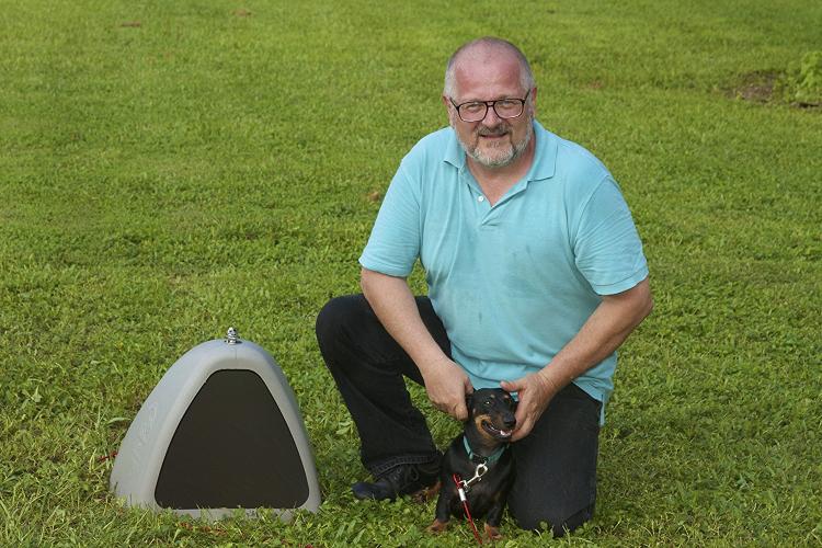 Underground Dog House - Miller Pet Products DOGEDEN 60A in ground outdoor dog house