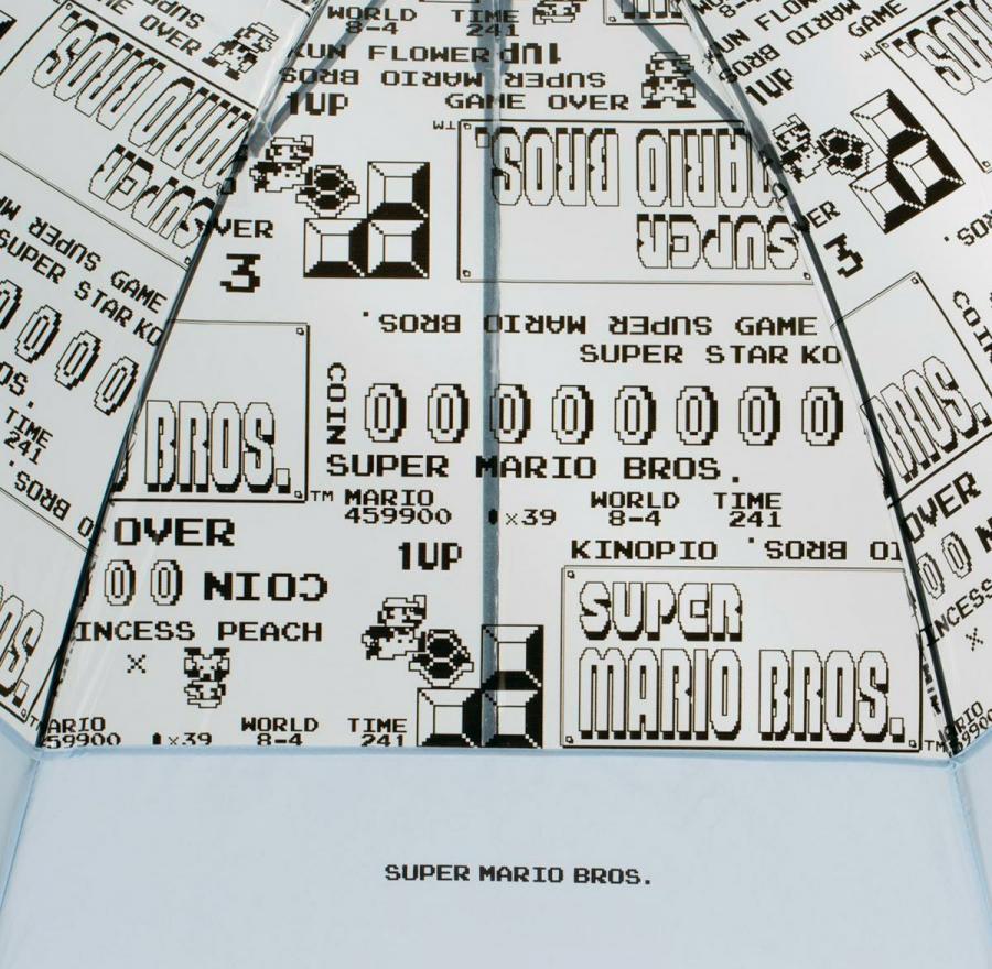 Geeky Nintendo Super Mario Bros Level Umbrella