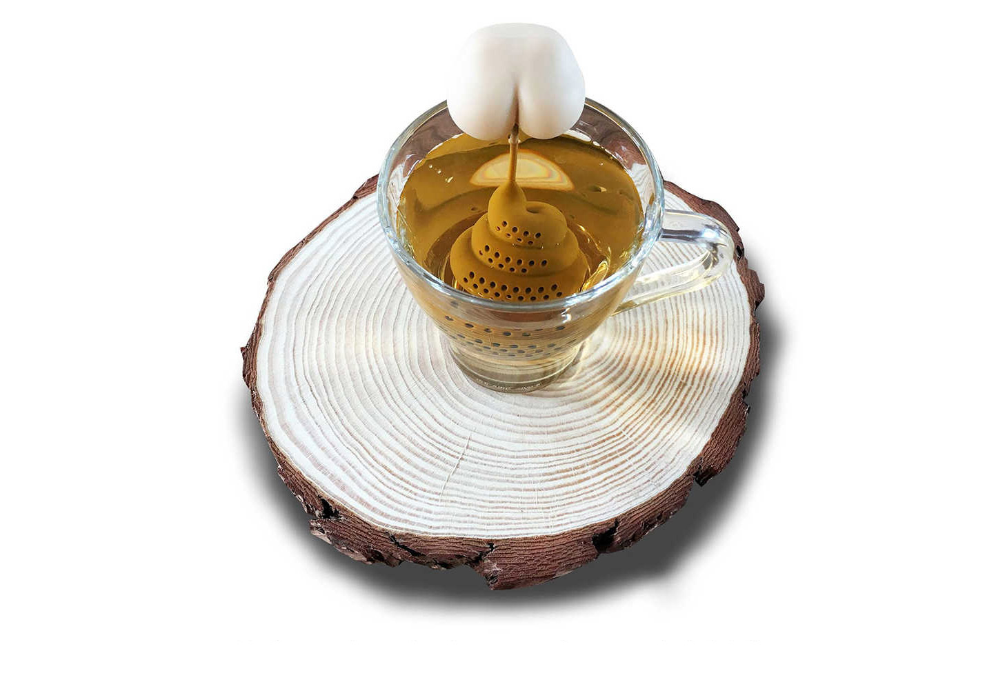 Poop Tea Infuser - Pooping Butt Funny Tea Infuser