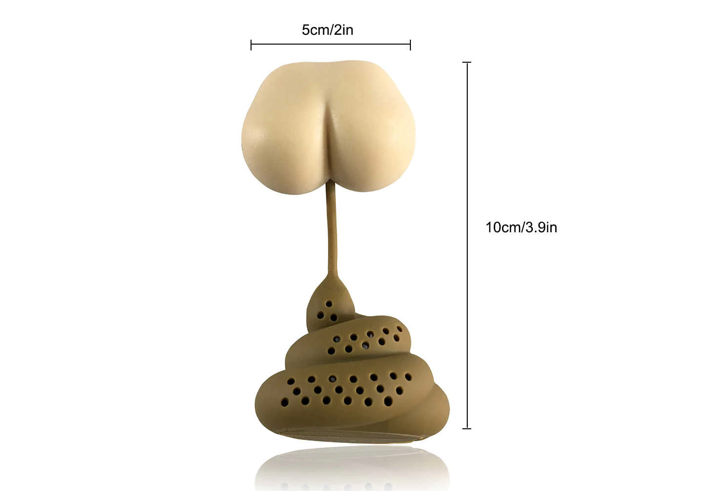 Poop Tea Infuser - Pooping Butt Funny Tea Infuser