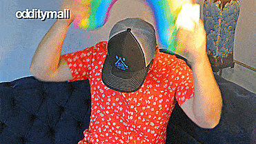 Unicorn Pillow Converts Into a Rainbow Travel Neck Pillow - Unicorn/Rainbow changing travel pillow