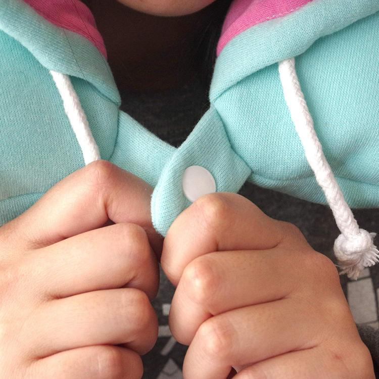Unicorn Hooded Neck Pillow
