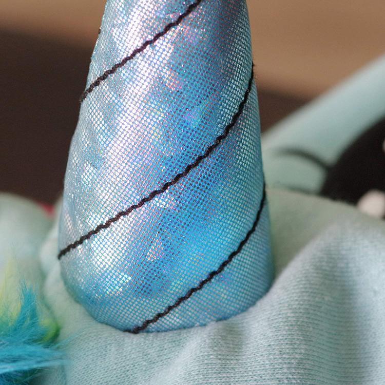 Unicorn Hooded Neck Pillow