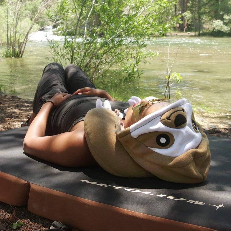 Sloth Hooded Neck Pillow