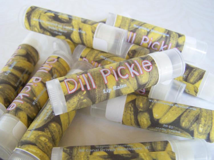 Dill Pickle Flavored Lip Balm