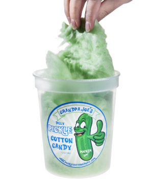 Pickle Cotton Candy