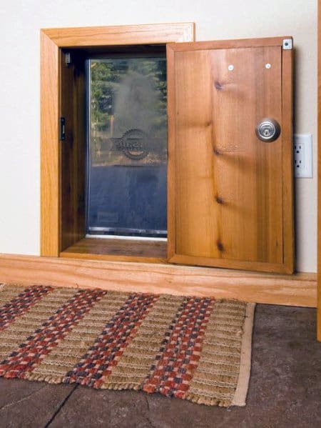 Unique Doggie Door Designs - Cute Doggie Door Design Inspiration