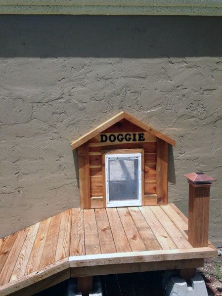 Unique Doggie Door Designs - Cute Doggie Door Design Inspiration
