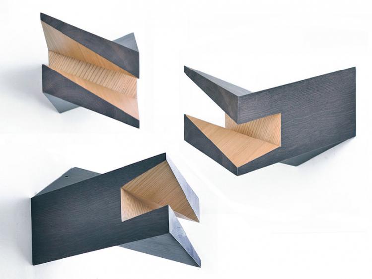 Unique Iceberg Wall Mounted Wooden Bike Hanger