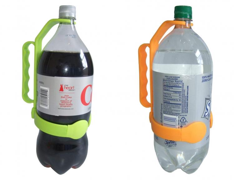 Cooks Innovations Universal Bottle Handle - 2-liter bottle attachment adds handle for easier pouring