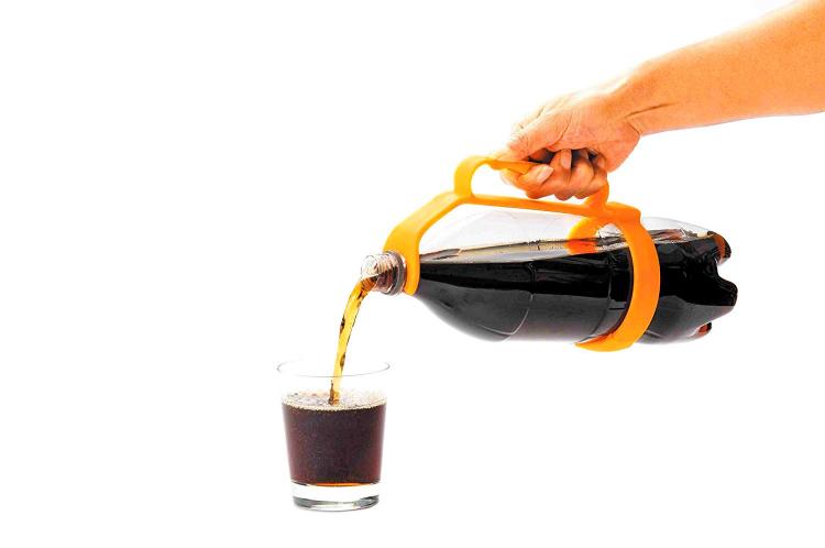Cooks Innovations Universal Bottle Handle - 2-liter bottle attachment adds handle for easier pouring