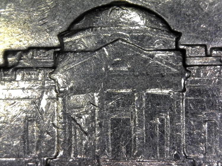 Magnified Coin
