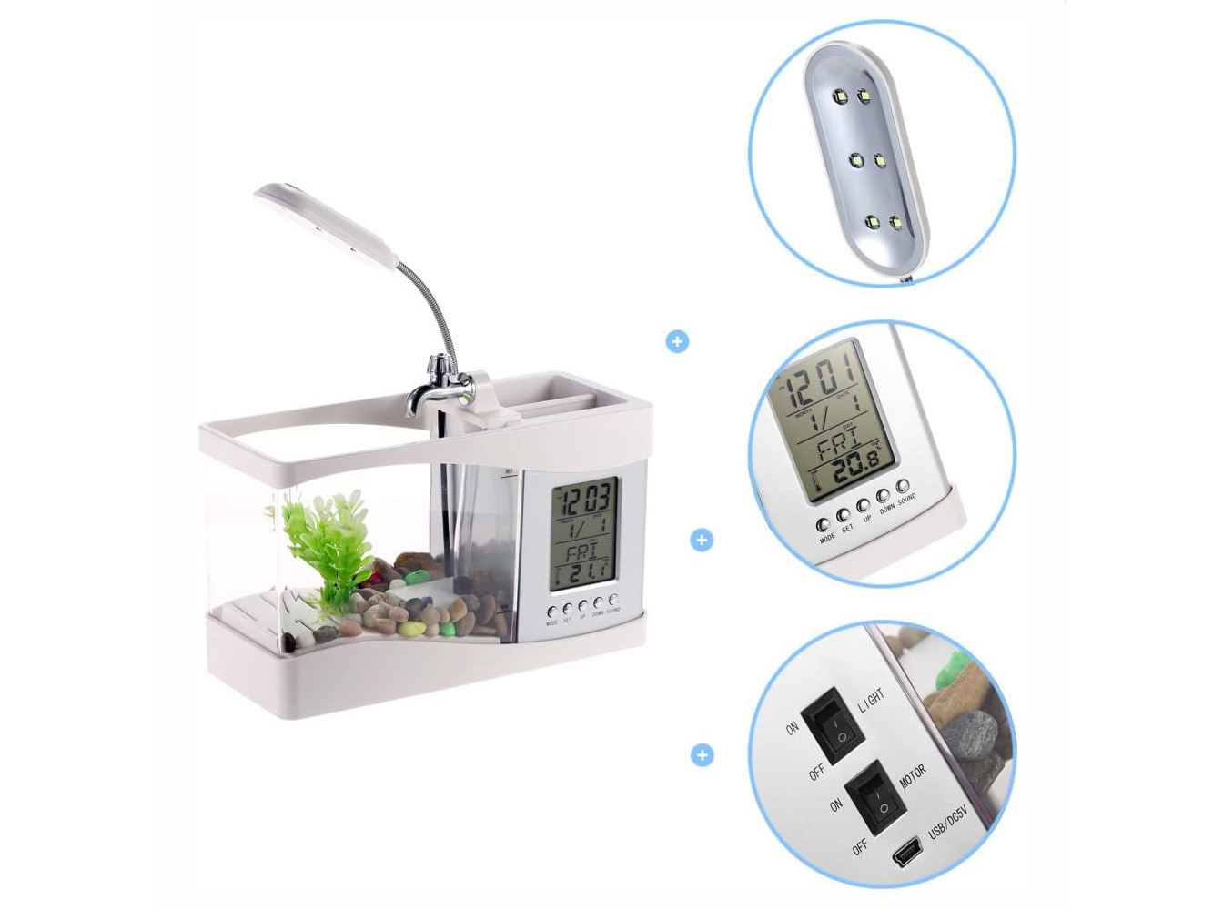 USB Powered Desk Aquarium