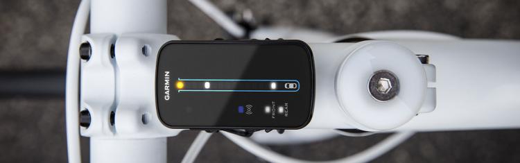 Garmin Varia Rearview Bicycle Radar - Bicycle gadget warns of card approaching behind you