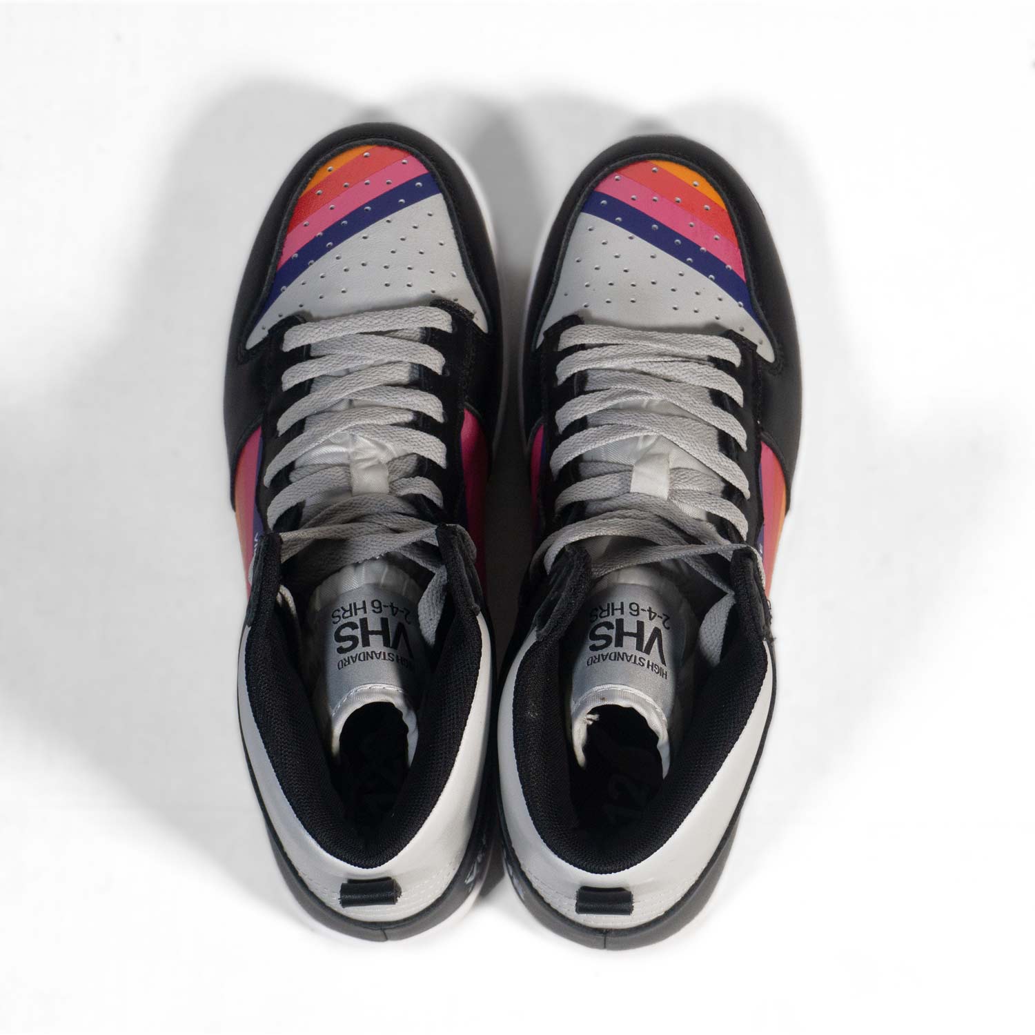 VHS Tape Shoes - Nostalgic T-120 VHS sneakers