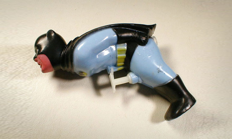 Vintage Inappropriate Batman Water Gun