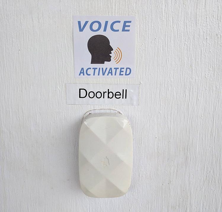 Motion Activated Prank Stickers - Voice Activated Prank Stickers