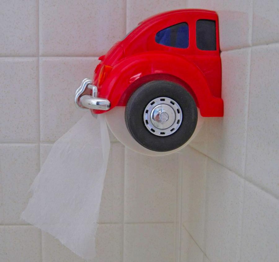 Volkswagen Beetle Bug Toilet Paper Holder