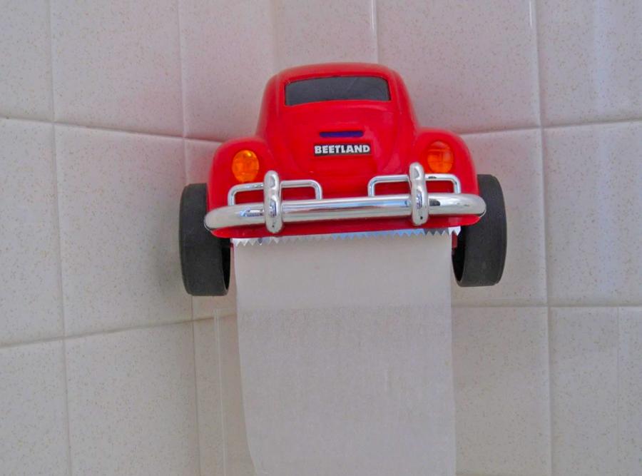 Volkswagen Beetle Bug Toilet Paper Holder