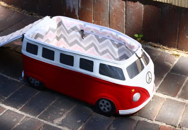 Volkswagen Hippy Bus Leather Purse/Bag