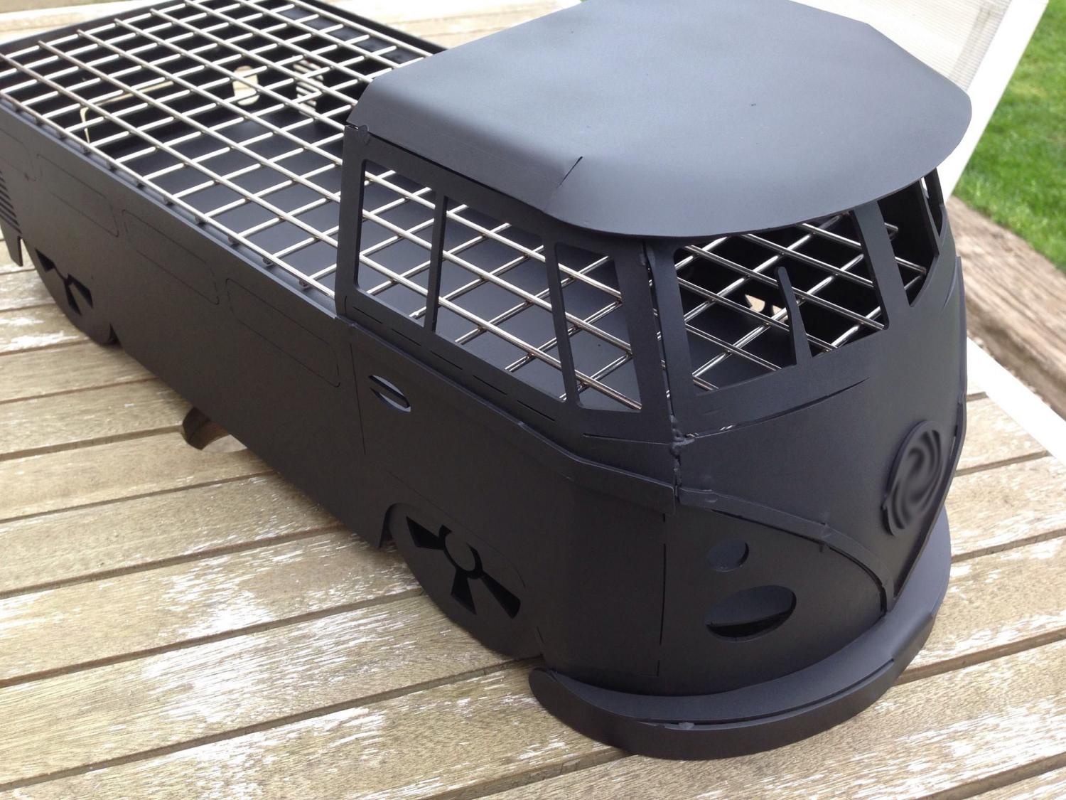 Volkswagen Bus Barbecue Grill - VW Hippy Van BBQ