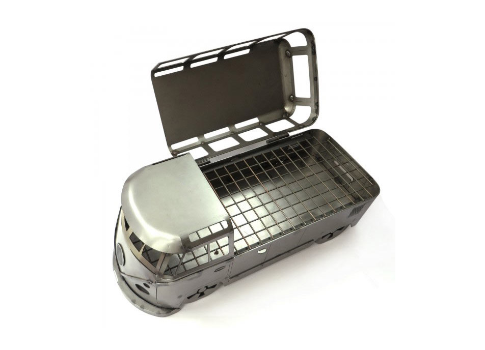 Volkswagen Bus Barbecue Grill - VW Hippy Van BBQ
