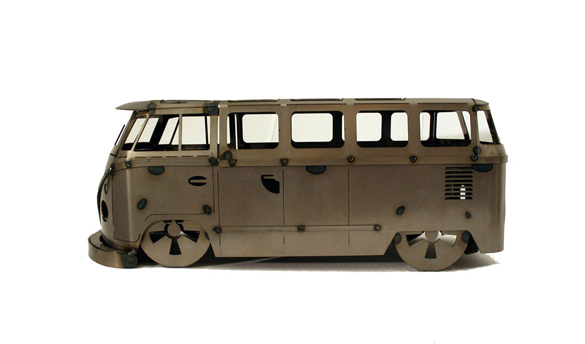 Volkswagen Bus Barbecue Grill - VW Hippy Van BBQ