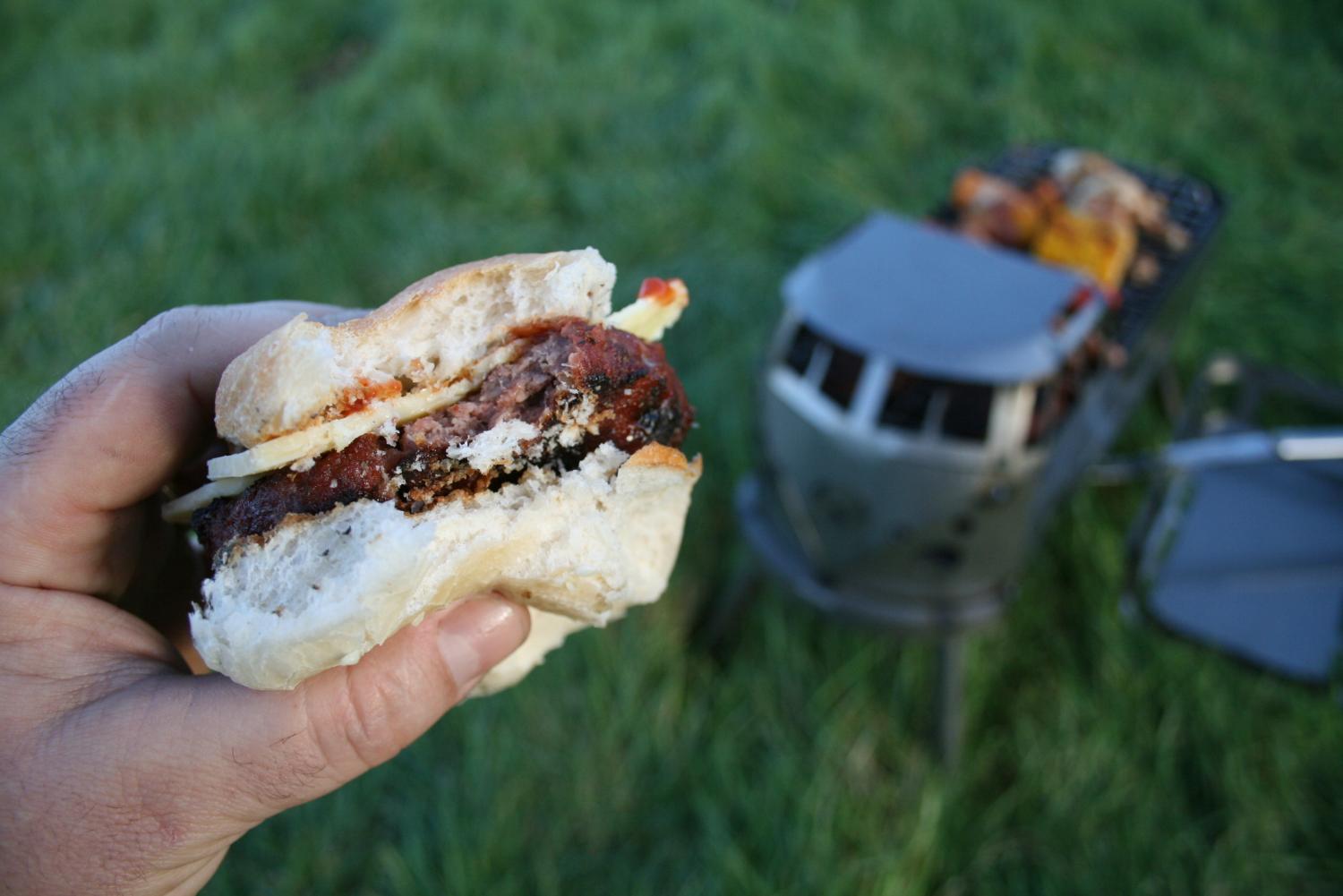 Volkswagen Bus Barbecue Grill - VW Hippy Van BBQ