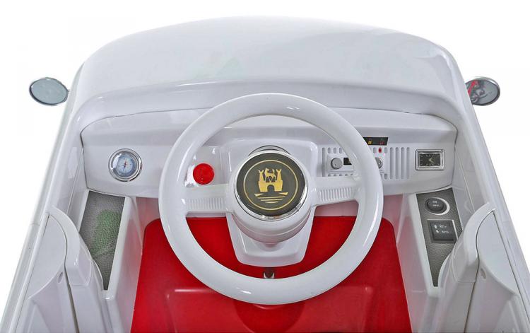 Volkswagen Bus Ride On Kids Toy Car - Electric VW Hippy Van Toy Car