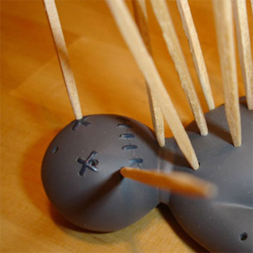 Voodoo Doll Toothpick Holder
