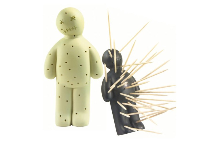 Voodoo Doll Toothpick Holder