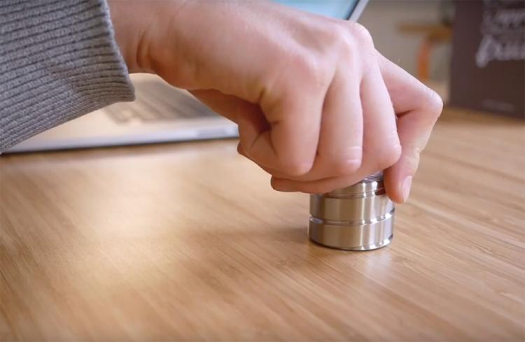 Vortecon Kinetic Spinning Desk Toy With Mesmerizing Motion - Spinning Fidget Desk Toy