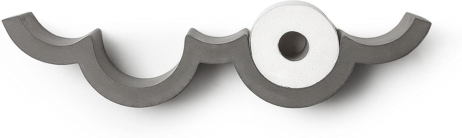 Cloud Shaped Toilet Paper Holder Made From Concrete