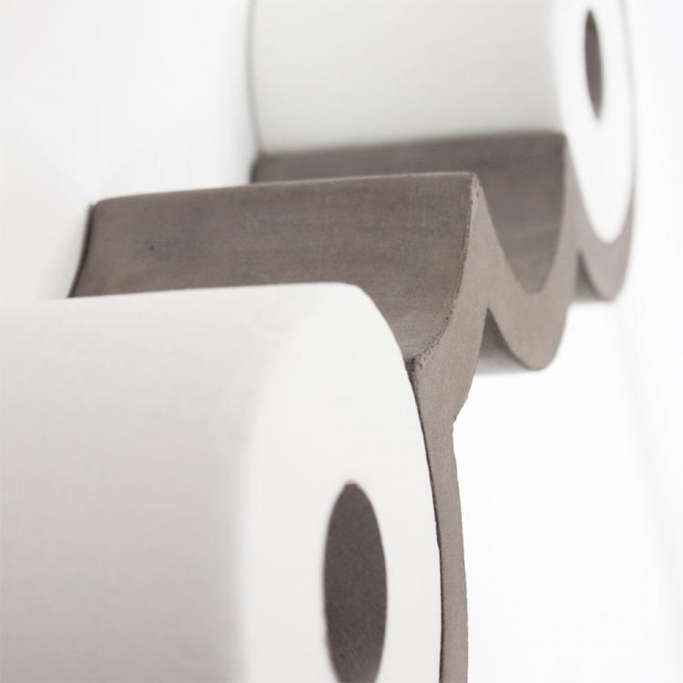 Wall Mounted Cloud Shaped Toilet Paper Holder