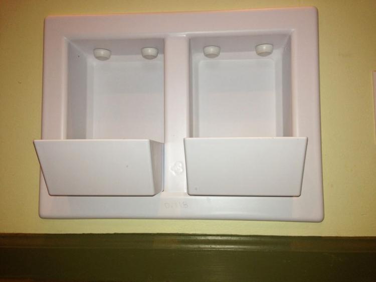 Designer Wall Mounted Pet Food Bowls