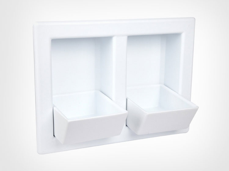 Designer Wall Mounted Pet Food Bowls