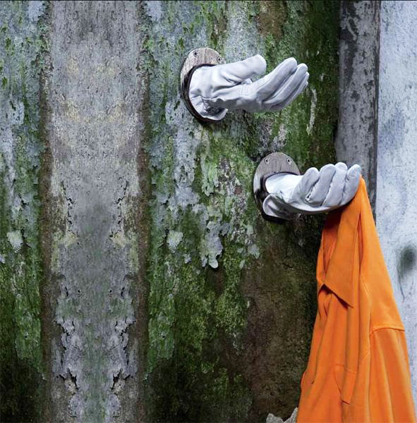 Mimi Wall Support - Wall Mounted Hands